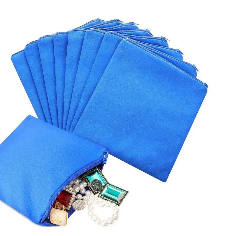 8 Pcs Zippered Silver Storage Bags Anti Tarnish Bags Silver Pouches Silver Keeper Jewelry Storage Protector Bags
8 Pcs Zippered Silver Storage Bags Anti Tarnish Bags Silver Pouches Silver Keeper Jewelry Storage Protector Bags