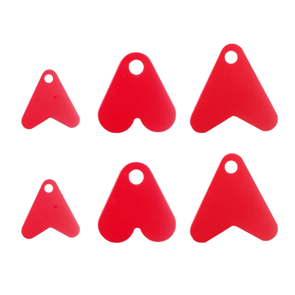 100pcs Fishing Trout Spoon Sequin Lure Plastic Red Heart Shape Spinners Accessory Bait Hook Sequins Attracting Fishing Tackle
100pcs Fishing Trout Spoon Sequin Lure Plastic Red Heart Shape Spinners Accessory Bait Hook Sequins Attracting Fishing Tackle
