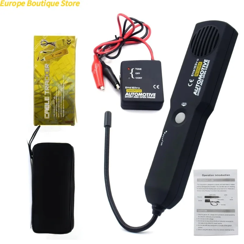 Newest Universal EM415PRO Automotive Cable Wire Tracker Short&Open Circuit Finder Tester Car Vehicle Repair Detector
Newest Universal EM415PRO Automotive Cable Wire Tracker Short&Open Circuit Finder Tester Car Vehicle Repair Detector