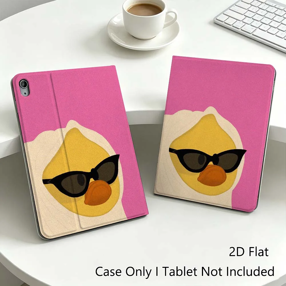 Duck Cat Art Hot Gift For iPad Pro Air Mini 2 3 4 5 6 7 6th 7th 10th 11th 10.2 9.7 10.5 11 Foldable Tablet Case
Duck Cat Art Hot Gift For iPad Pro Air Mini 2 3 4 5 6 7 6th 7th 10th 11th 10.2 9.7 10.5 11 Foldable Tablet Case