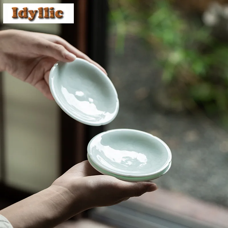 2pc/lot Misty Blue Magnolia Coasters Boutique Mugs Stand Coffee Cups Saucer Heat Insulation Placemats Teacup Base Tea Ceremony
2pc/lot Misty Blue Magnolia Coasters Boutique Mugs Stand Coffee Cups Saucer Heat Insulation Placemats Teacup Base Tea Ceremony