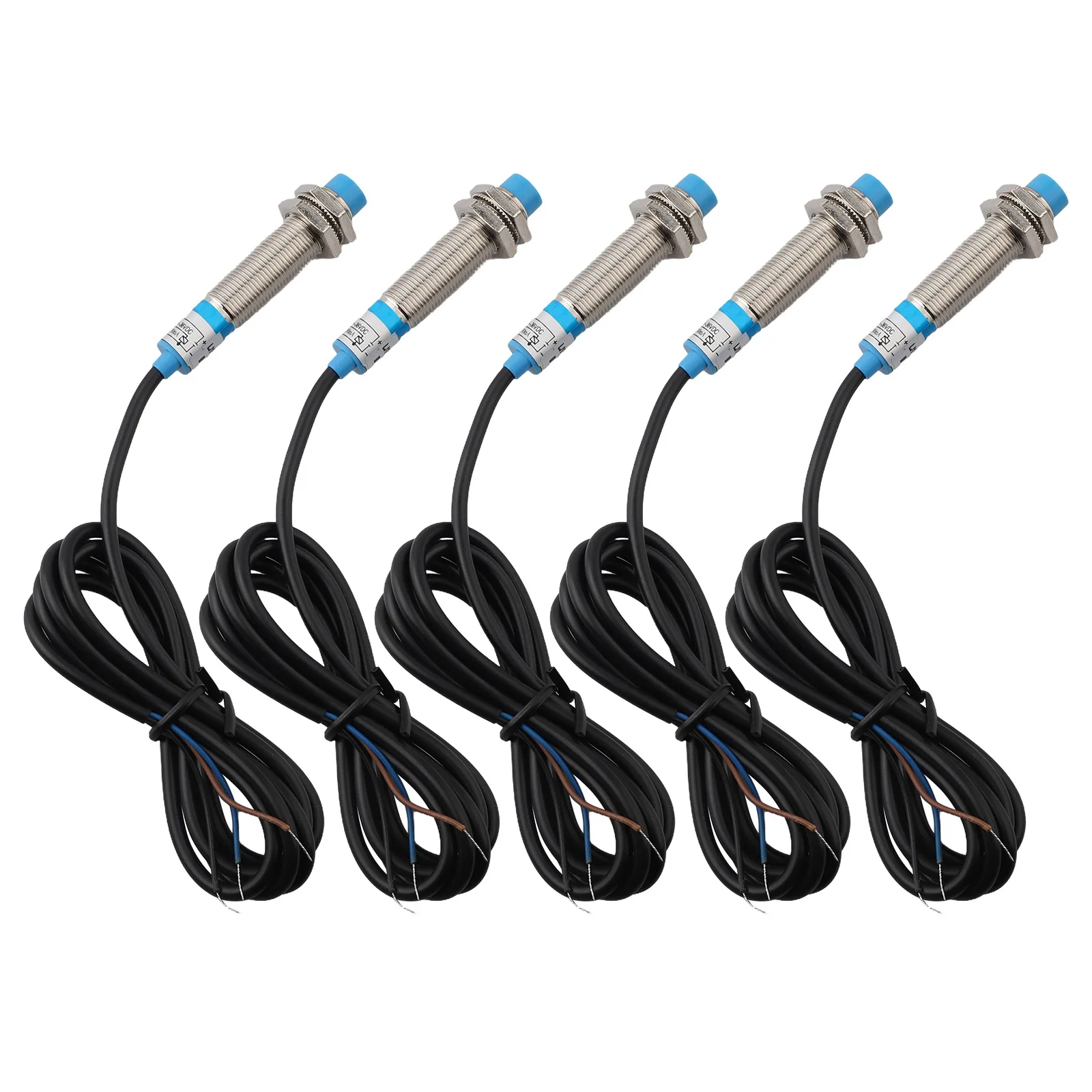 PNP Inductive Proximity Sensor Switch 5Pcs NO Close Type LJ12A34ZAY for Automated Assembly and CNC Applications
PNP Inductive Proximity Sensor Switch 5Pcs NO Close Type LJ12A34ZAY for Automated Assembly and CNC Applications