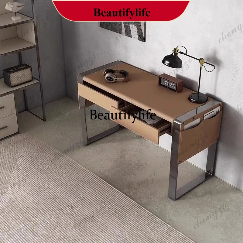 YL 120x60x75 140x60x75 cm Modern saddle leather Computer desk Motion Room desks office table gaming desk Office Furniture
YL 120x60x75 140x60x75 cm Modern saddle leather Computer desk Motion Room desks office table gaming desk Office Furniture