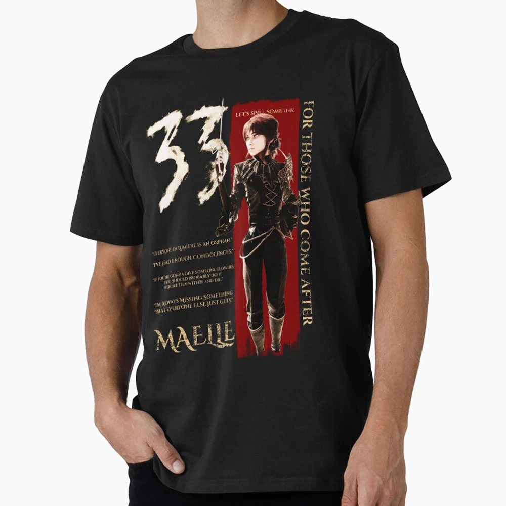 Maelle Fanart Clair Obscur Expedition 33 Gift t shirt 100% cotton Men's Short Sleeve Graphic Clothes All size tops S-6XL
Maelle Fanart Clair Obscur Expedition 33 Gift t shirt 100% cotton Men's Short Sleeve Graphic Clothes All size tops S-6XL