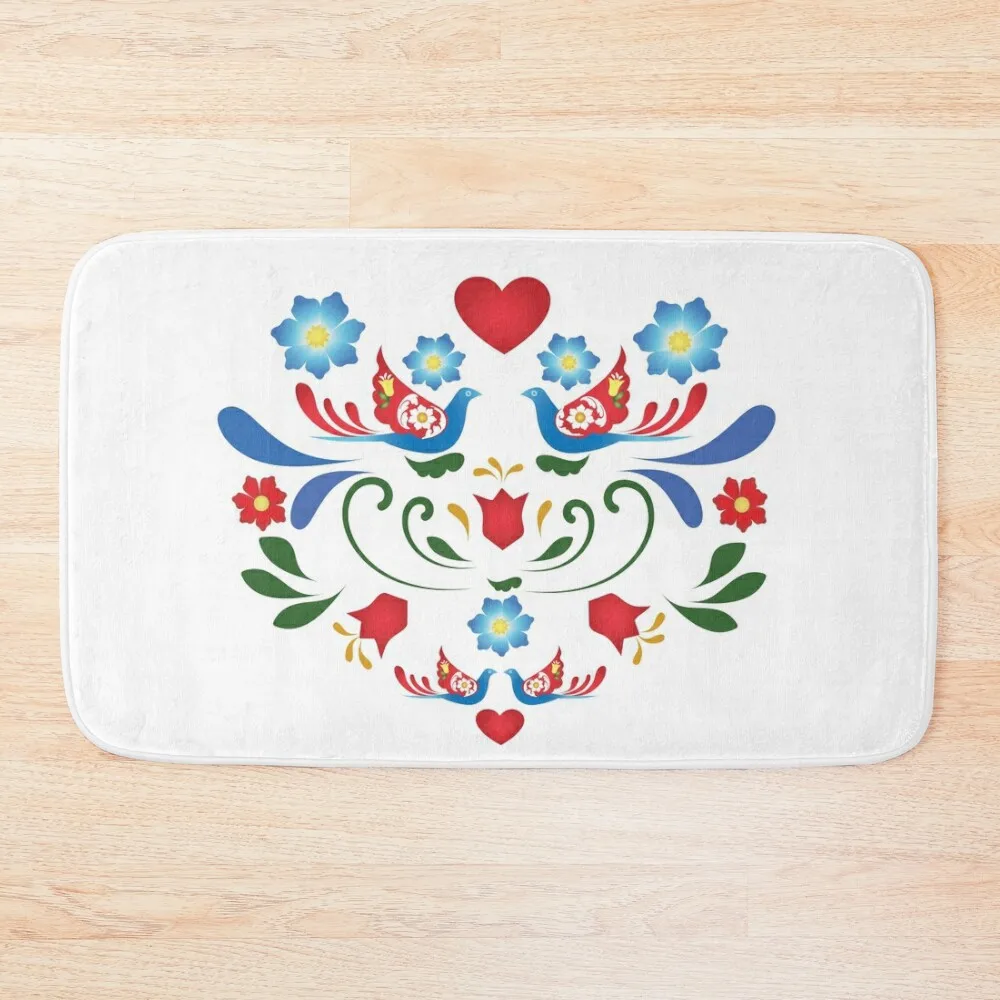 Birds and Flowers Folk-Art Design Bath Mat Kitchen Rug DoorEntrance Door Mat
Birds and Flowers Folk-Art Design Bath Mat Kitchen Rug DoorEntrance Door Mat