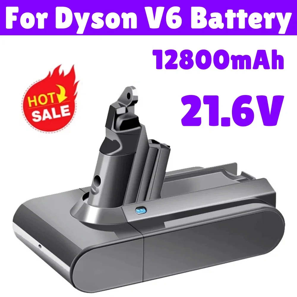 V6 Handheld Vacuum Cleaner Battery 21.6V 12800mAh Li-ion Battery for DYSON V6 DC58 DC59 DC61 DC62 Replacement Batterie
V6 Handheld Vacuum Cleaner Battery 21.6V 12800mAh Li-ion Battery for DYSON V6 DC58 DC59 DC61 DC62 Replacement Batterie