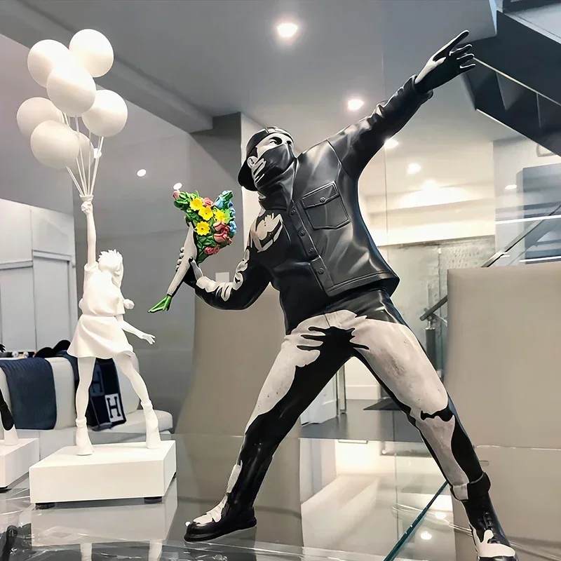 Artist-designed Sculptures, Colorful Gift Boxes, Gifts for Boys,Banksy Flower Bomber Trendy Toy Ornaments for Boys,
Artist-designed Sculptures, Colorful Gift Boxes, Gifts for Boys,Banksy Flower Bomber Trendy Toy Ornaments for Boys,