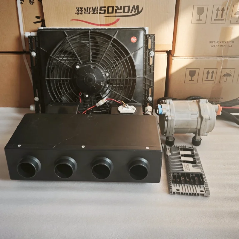 12V/24V Universal Caravan AC Unit Compact Automotive Air Conditioning System for Car Mini Car Air Conditioner Universal System
12V/24V Universal Caravan AC Unit Compact Automotive Air Conditioning System for Car Mini Car Air Conditioner Universal System