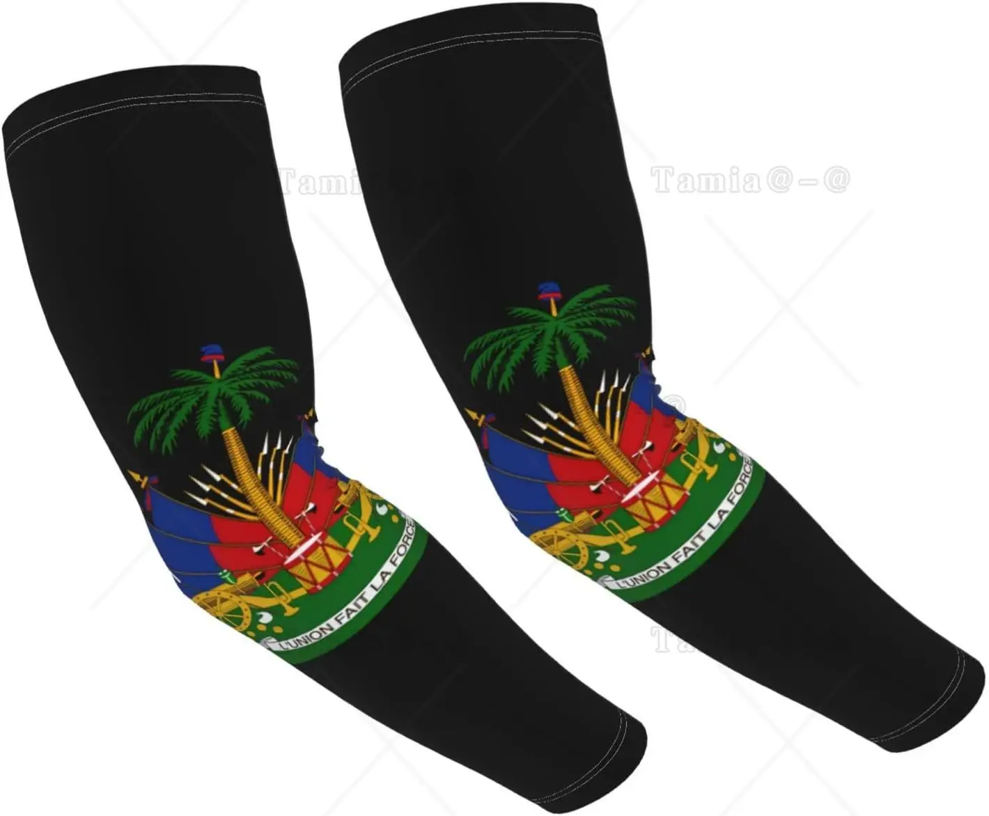 Cute Haiti Flag Arm Sleeves Sun Protection Haitian Flag Cooling Arm Cover Women Men Outdoor Sports
Cute Haiti Flag Arm Sleeves Sun Protection Haitian Flag Cooling Arm Cover Women Men Outdoor Sports