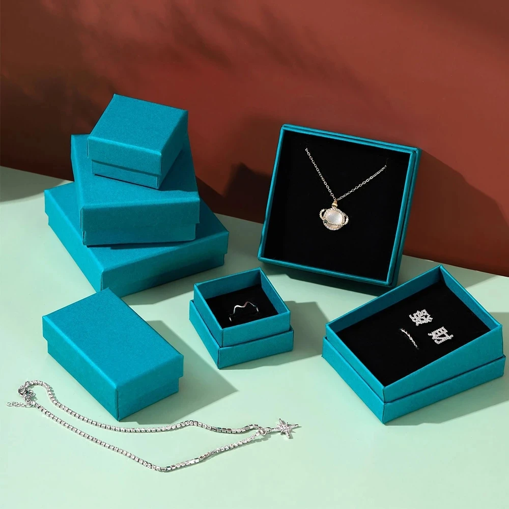 24pcs Jewelry Packaging Paper Box Ring Earring Necklace Bracelet Handmade Gift Display Case Cardboard Design with Sponge Inside
24pcs Jewelry Packaging Paper Box Ring Earring Necklace Bracelet Handmade Gift Display Case Cardboard Design with Sponge Inside