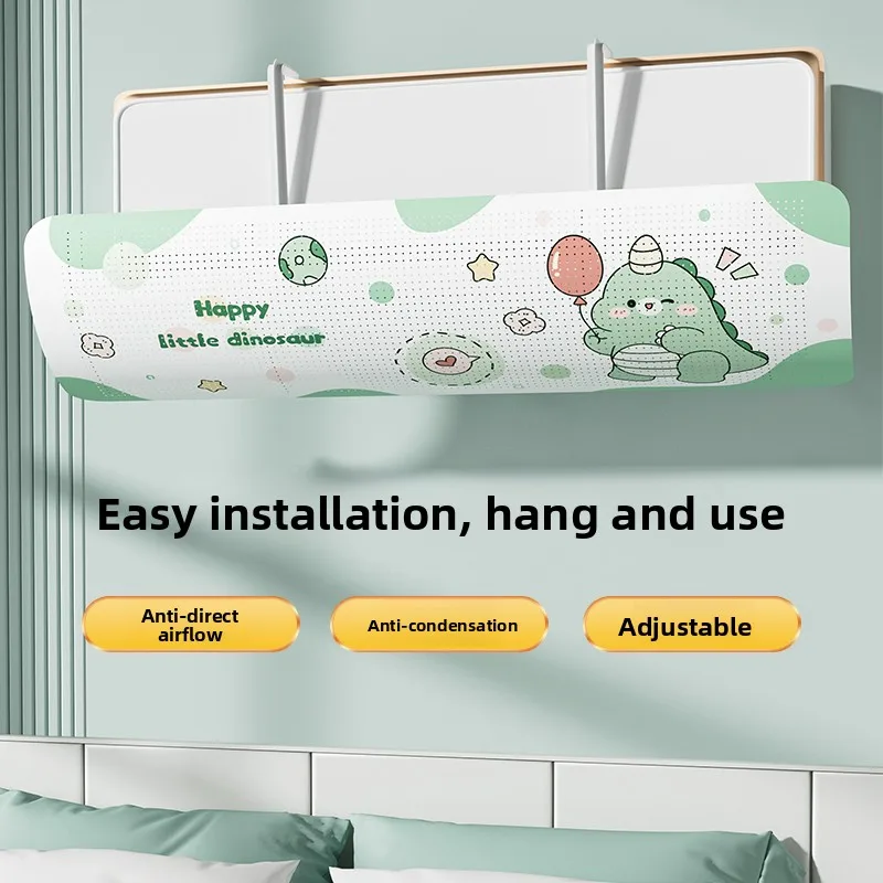 Wall-Mounted Air Conditioner Wihield Universal Windproof Installation-Free Bedroom Soft Cute Chinese Sle PP Material
Wall-Mounted Air Conditioner Wihield Universal Windproof Installation-Free Bedroom Soft Cute Chinese Sle PP Material