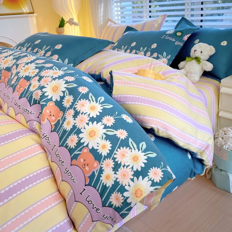 Single Item Duvet Cover Printed Plant Cashmere Quilt Cover Skin-friendly Double Use Student Bedding 150x200 180x220 200x230
Single Item Duvet Cover Printed Plant Cashmere Quilt Cover Skin-friendly Double Use Student Bedding 150x200 180x220 200x230