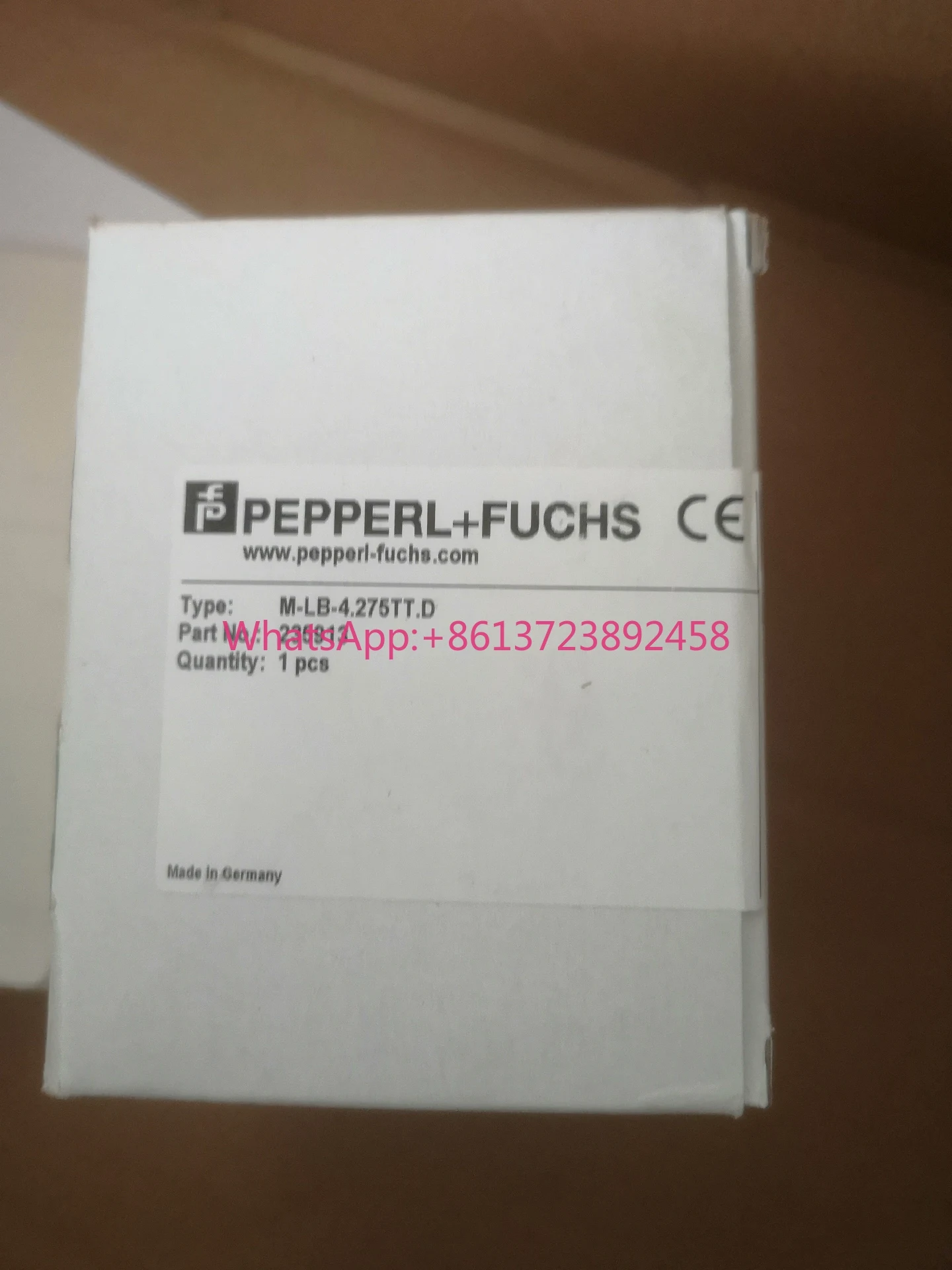 Pepperl + Fuchs M-LB-4.275TT.D
Pepperl + Fuchs M-LB-4.275TT.D