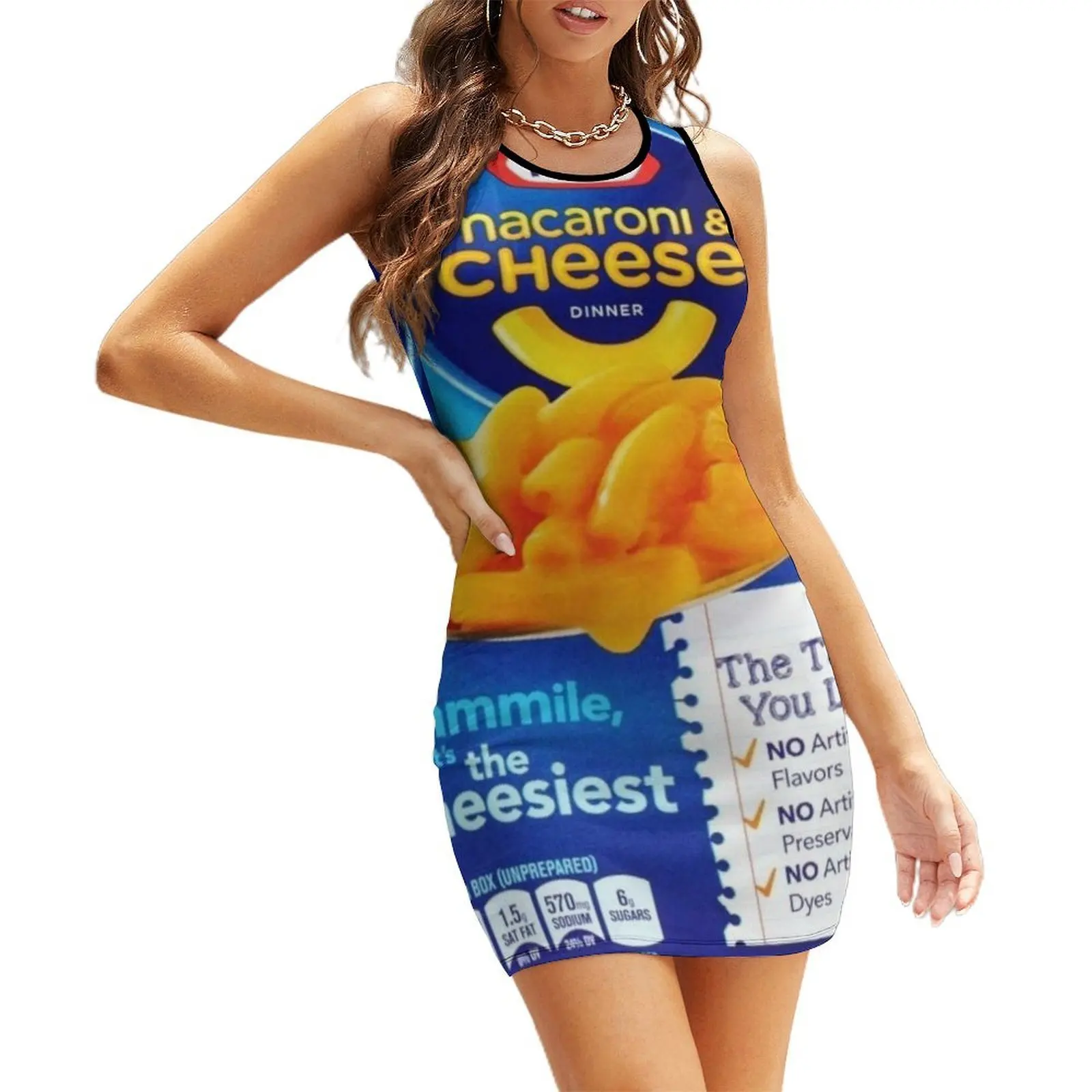 craft macaroni & cheese design Sleeveless Sundress evening dress ladies dresses summer summer dresses for women 2025
craft macaroni & cheese design Sleeveless Sundress evening dress ladies dresses summer summer dresses for women 2025