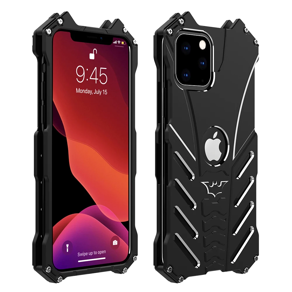 R-just Phone Case For Iphone 15 14 Plus 13 12 11 Pro Max Armor Heavy Duty Metal Aluminum Cover For Iphone 7 8 X Xr Xs Max Se
R-just Phone Case For Iphone 15 14 Plus 13 12 11 Pro Max Armor Heavy Duty Metal Aluminum Cover For Iphone 7 8 X Xr Xs Max Se
