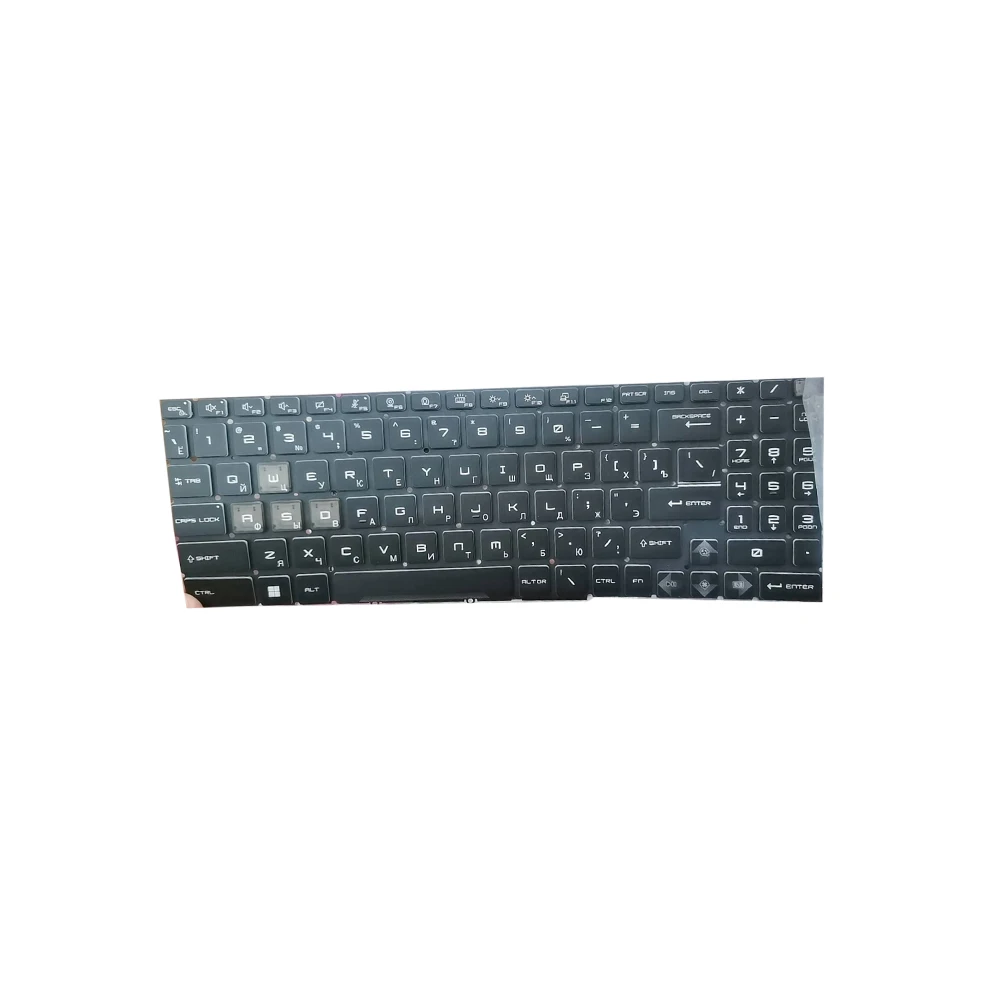 RGB Backlit US UK GR FR IT JP Keyboard For MSI Pulse GL66 11UC 11UD 11UE 11UG 12UCK 12UDK 12UE 12UGK 12UGOK 12UGKV 12UGSZK 12UGS
RGB Backlit US UK GR FR IT JP Keyboard For MSI Pulse GL66 11UC 11UD 11UE 11UG 12UCK 12UDK 12UE 12UGK 12UGOK 12UGKV 12UGSZK 12UGS