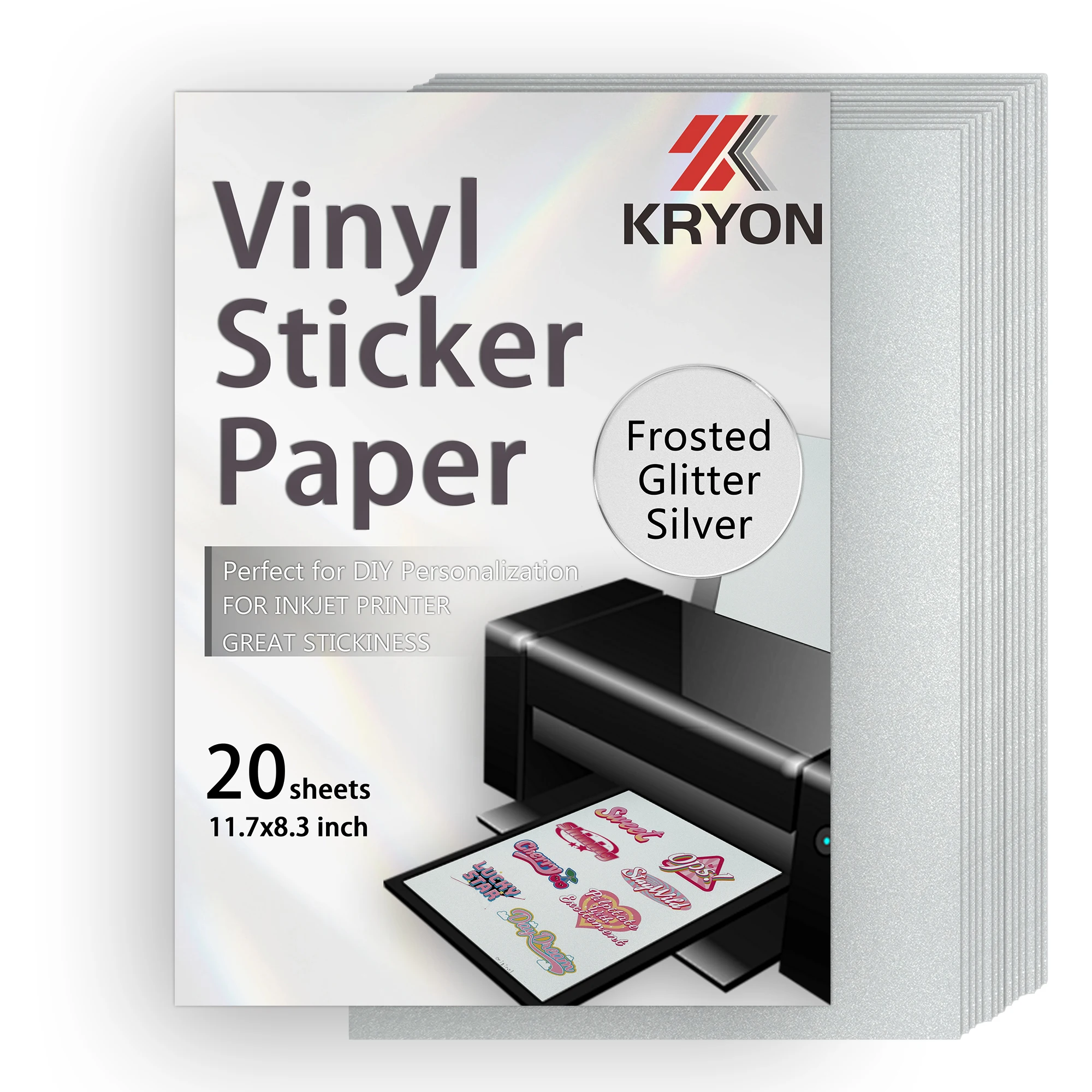 Металлическая серебристая матовая виниловая бумага с блестками, формат А4, 20 листов, матовая самоклеящаяся бумага с технологичной отделкой для современного брендинга и DIY
Металлическая серебристая матовая виниловая бумага с блестками, формат А4, 20 листов, матовая самоклеящаяся бумага с технологичной отделкой для современного брендинга и DIY