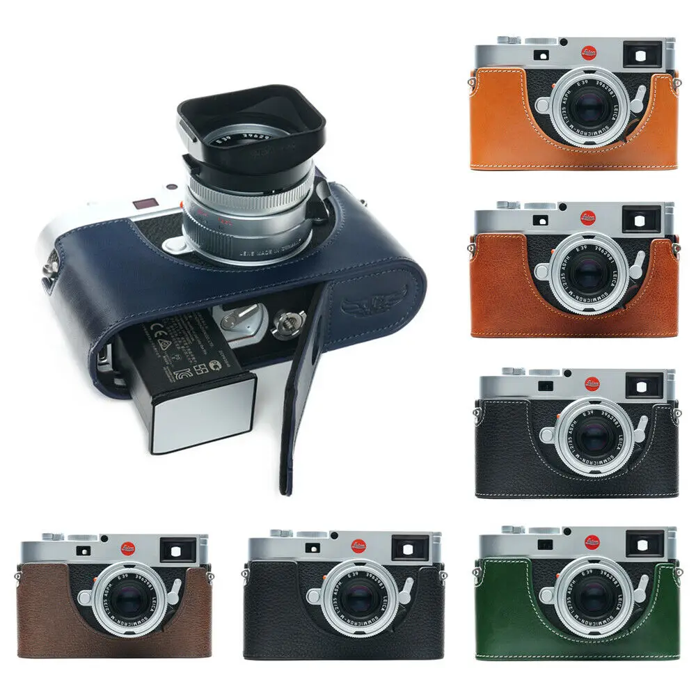 For Leica M11 Open Battery Design Genuine Leather Camera Case Handmade Half Body Bag
For Leica M11 Open Battery Design Genuine Leather Camera Case Handmade Half Body Bag
