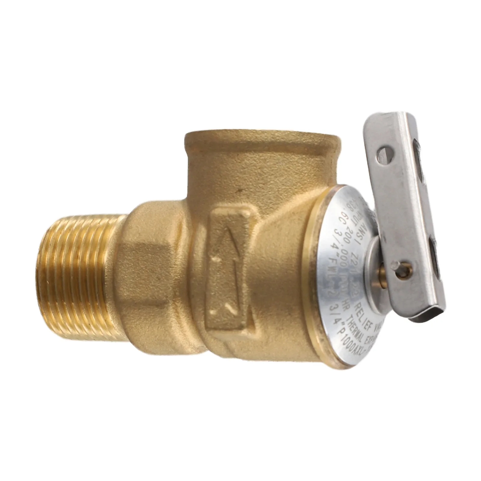 34-дюймовый медный предохранительный клапан для давления 150 фунтов на квадратный дюйм и максимальной температуры 210F. Компактный дизайн для различных применений.
34-дюймовый медный предохранительный клапан для давления 150 фунтов на квадратный дюйм и максимальной температуры 210F. Компактный дизайн для различных применений.