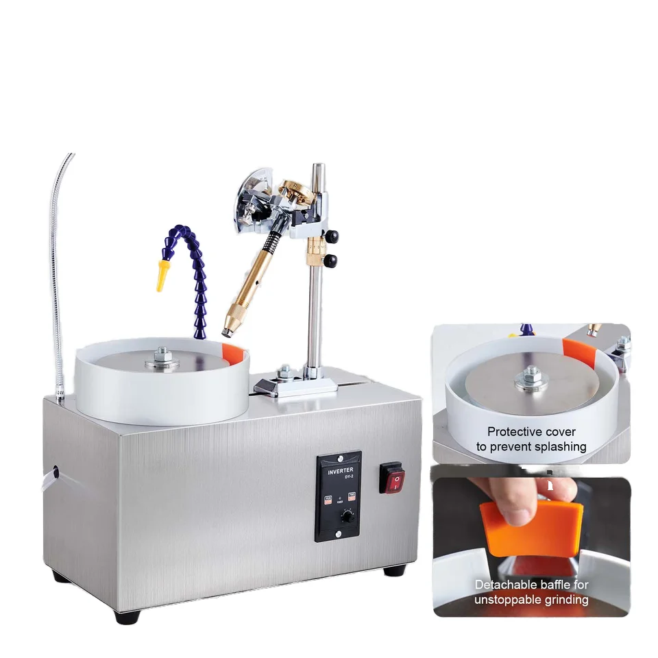 High Safety Level 180W Gem Faceting Machine New 2980RPM Jade Grinding Polishing Core Component Bearing Rock Polisher Machines
High Safety Level 180W Gem Faceting Machine New 2980RPM Jade Grinding Polishing Core Component Bearing Rock Polisher Machines