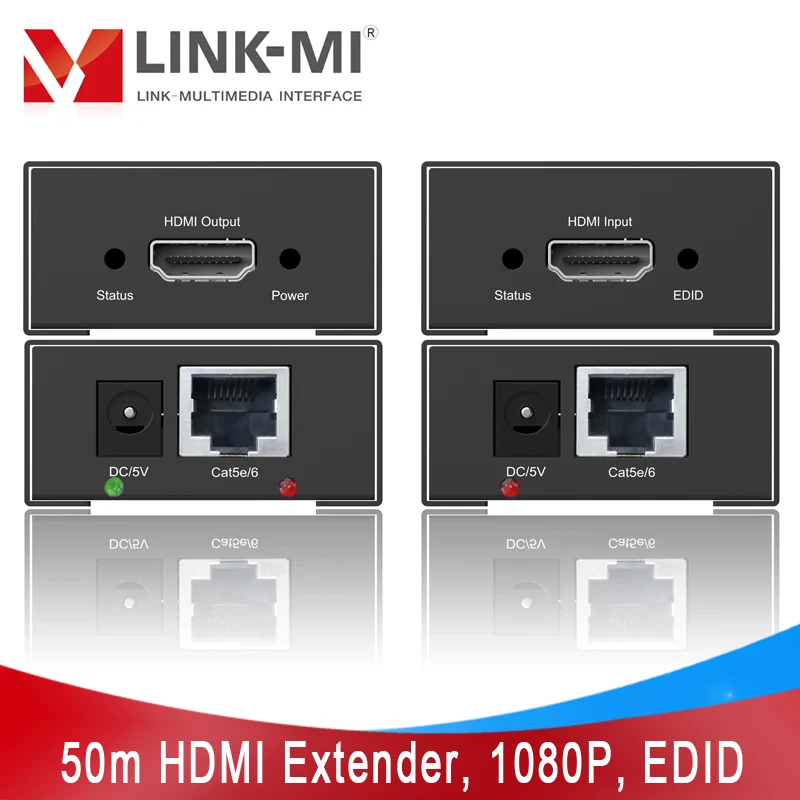 LINK-MI 50 м одиночный Cat5e/6 HDMI удлинитель UTP кабель высокой четкости 108PP удлинитель сигнала
LINK-MI 50 м одиночный Cat5e/6 HDMI удлинитель UTP кабель высокой четкости 108PP удлинитель сигнала