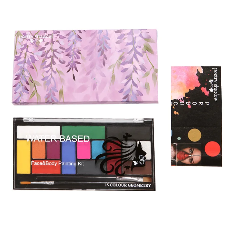 15 Color Professional Body Face Paint kit For Party Face Paint Kit Water Based Non Toxic Face Paint Palette Water Soluble High
15 Color Professional Body Face Paint kit For Party Face Paint Kit Water Based Non Toxic Face Paint Palette Water Soluble High