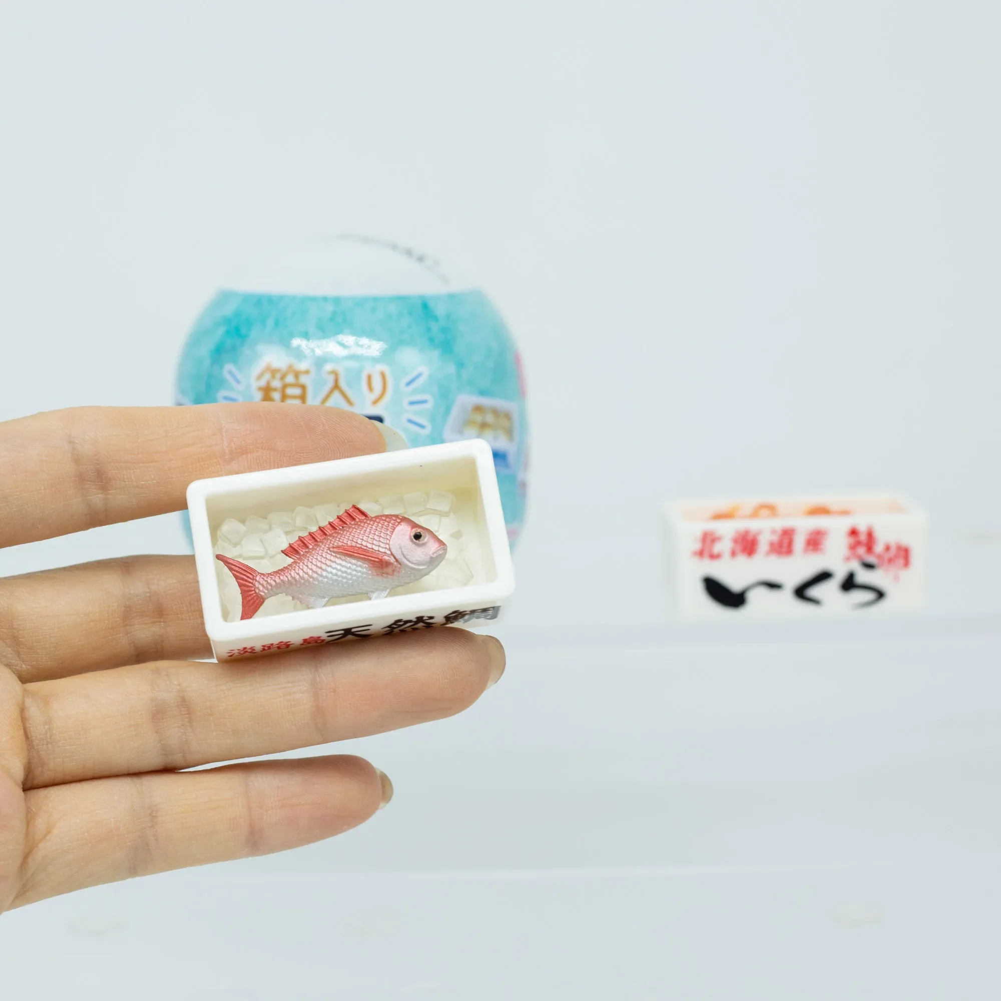 Original Gashapon Fish Market Supermarket Seafood Snapper Surprise Gachapon Capsule Toy Model Gift Figures Collect Ornament
Original Gashapon Fish Market Supermarket Seafood Snapper Surprise Gachapon Capsule Toy Model Gift Figures Collect Ornament
