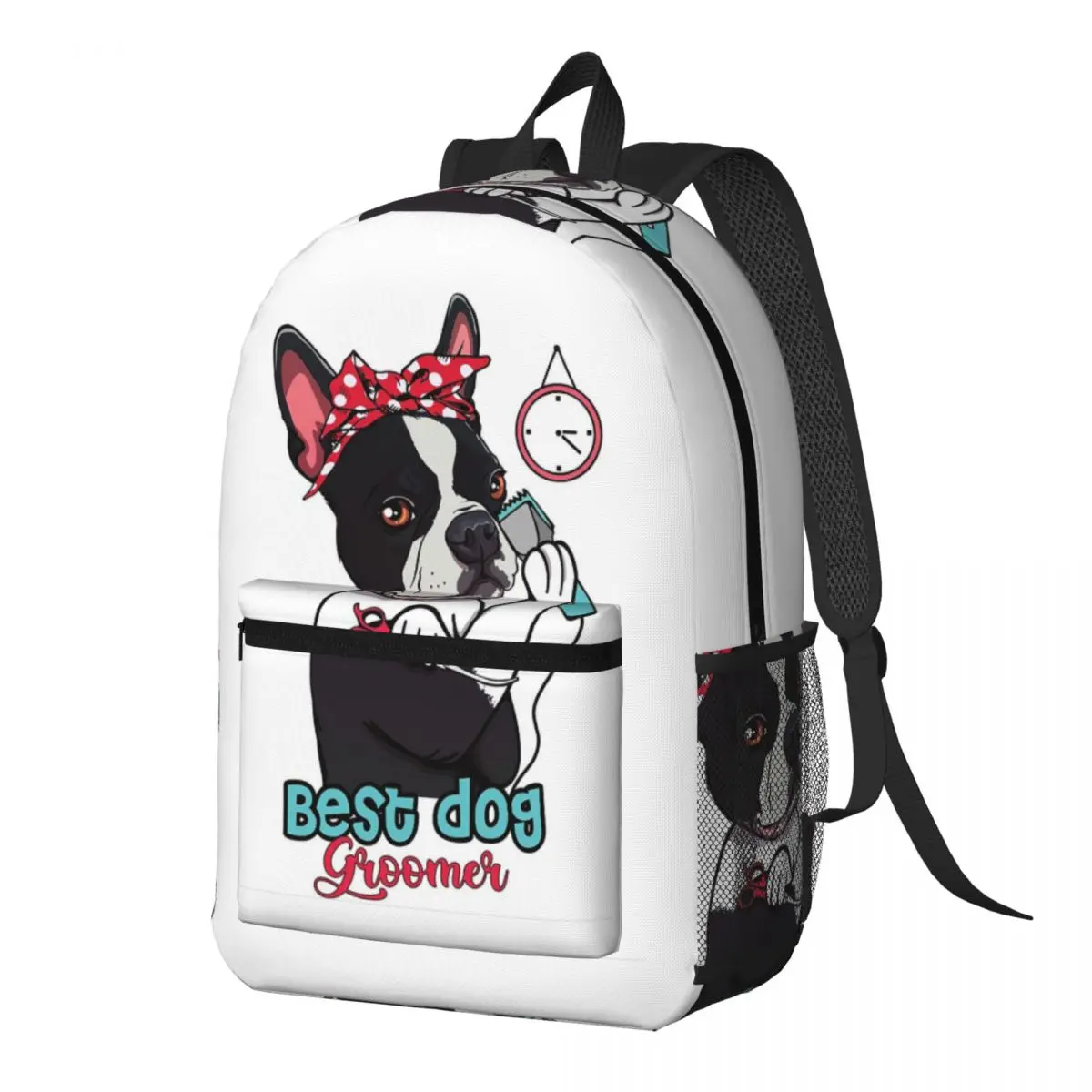 Cute Dog Groomer Gift For Women Dog Grooming Backpack Daypack Large Capacity Kids BookBag School Bag Shoulder Bags for Men Women
Cute Dog Groomer Gift For Women Dog Grooming Backpack Daypack Large Capacity Kids BookBag School Bag Shoulder Bags for Men Women