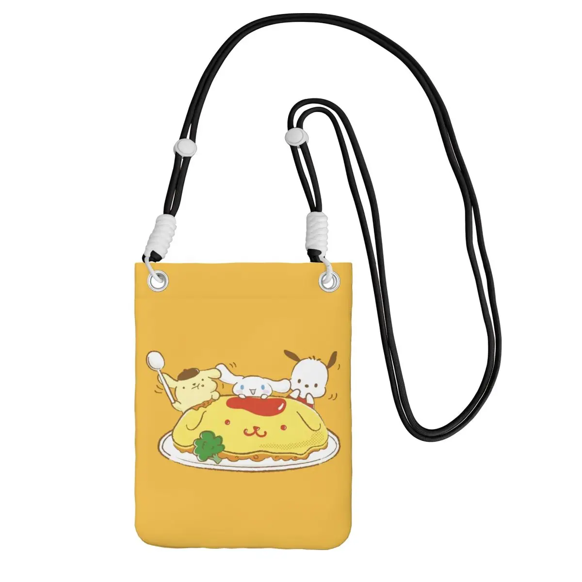 Custom Pompompurin Carry A Mobile Phone Bag Diagonally Women Men Cool Kawaii Mobile Phone Bag for Traveling Phone Money Pouch
Custom Pompompurin Carry A Mobile Phone Bag Diagonally Women Men Cool Kawaii Mobile Phone Bag for Traveling Phone Money Pouch