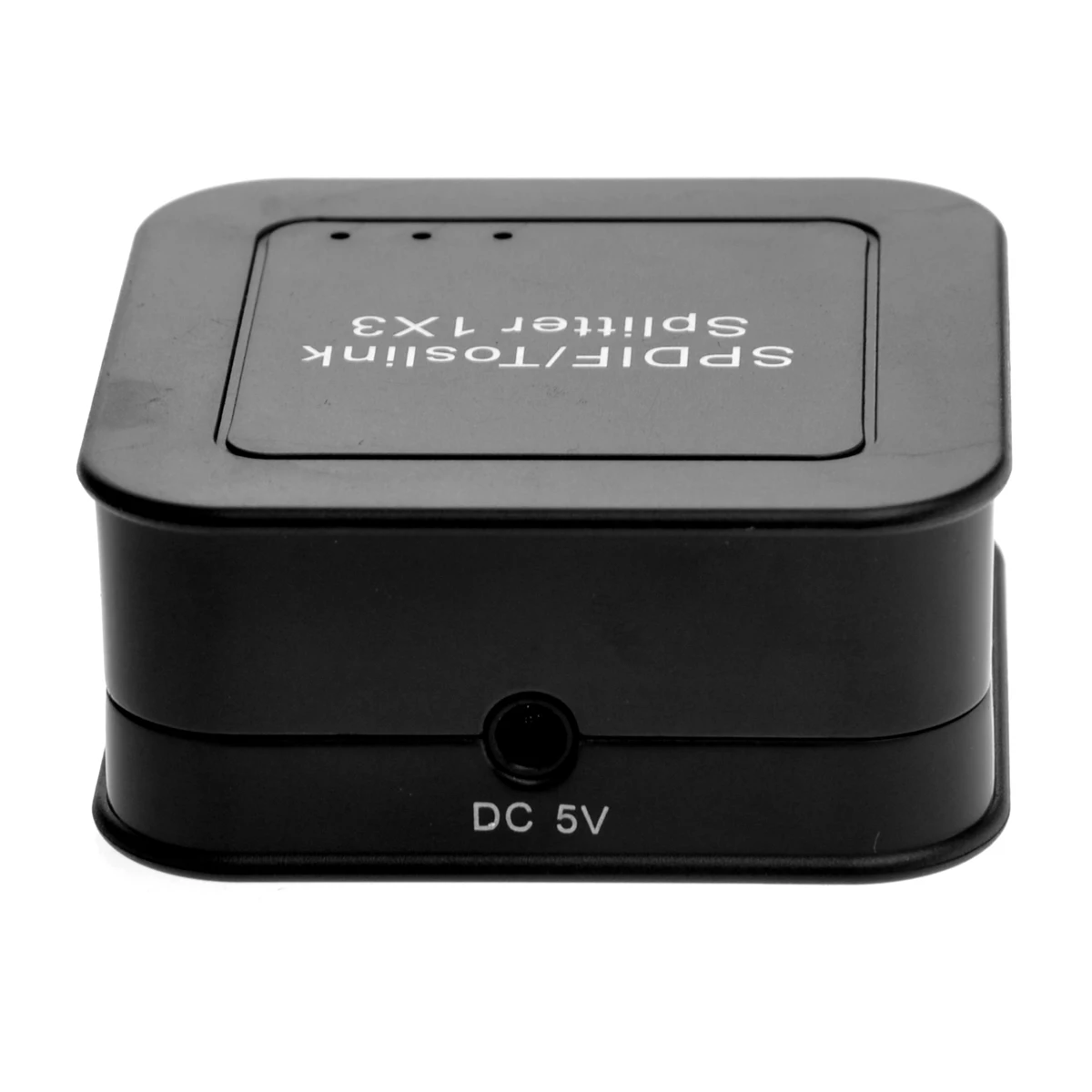 1 In 3 Out Spdif Fiber Audio Splitter Digital Optical Signal Repeater Black 54X54X23.5Mm 40M Transmission Over-Voltage
1 In 3 Out Spdif Fiber Audio Splitter Digital Optical Signal Repeater Black 54X54X23.5Mm 40M Transmission Over-Voltage