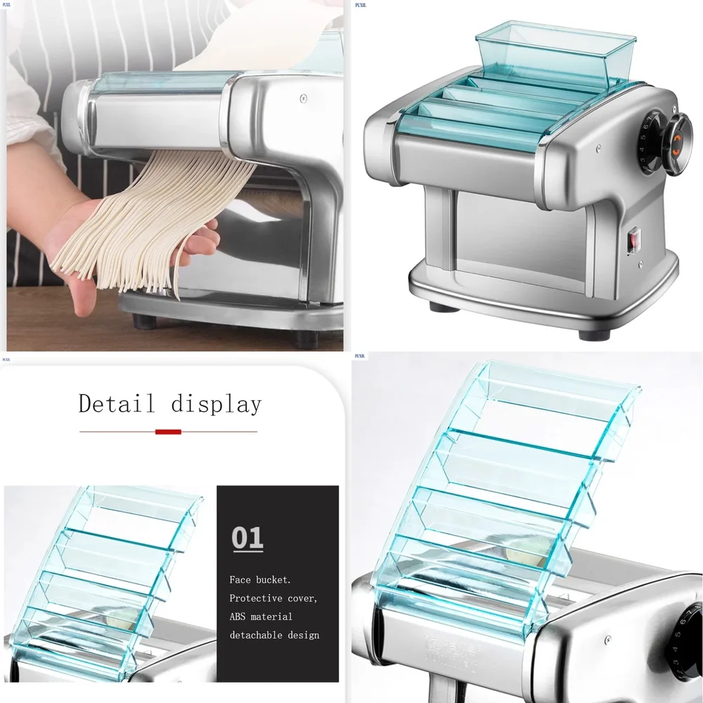 Noodle Machine for Commercial Use 220V 50Hz Stainless Steel with 2 Blade 3 Blade 4 Blade Cutting Kit for IT FKM
Noodle Machine for Commercial Use 220V 50Hz Stainless Steel with 2 Blade 3 Blade 4 Blade Cutting Kit for IT FKM