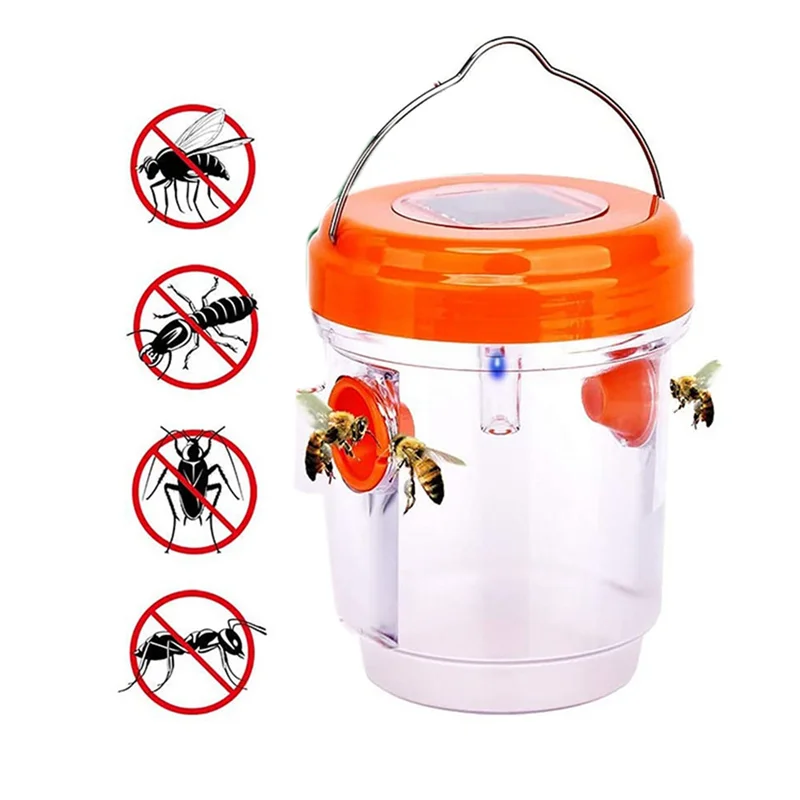 2PCS Wasp Traps For Hunting Wasps, Bees, Hornets, Insects, Yellow Traps, Wasp Trap Catcher Durable Easy Install Easy To Use
2PCS Wasp Traps For Hunting Wasps, Bees, Hornets, Insects, Yellow Traps, Wasp Trap Catcher Durable Easy Install Easy To Use