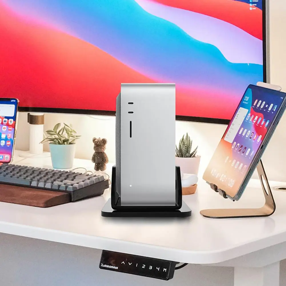Desktop Computer Holder Convenient Heat Dissipation Perfect Fit Tabletop/Wall Mount Computer Holder
Desktop Computer Holder Convenient Heat Dissipation Perfect Fit Tabletop/Wall Mount Computer Holder