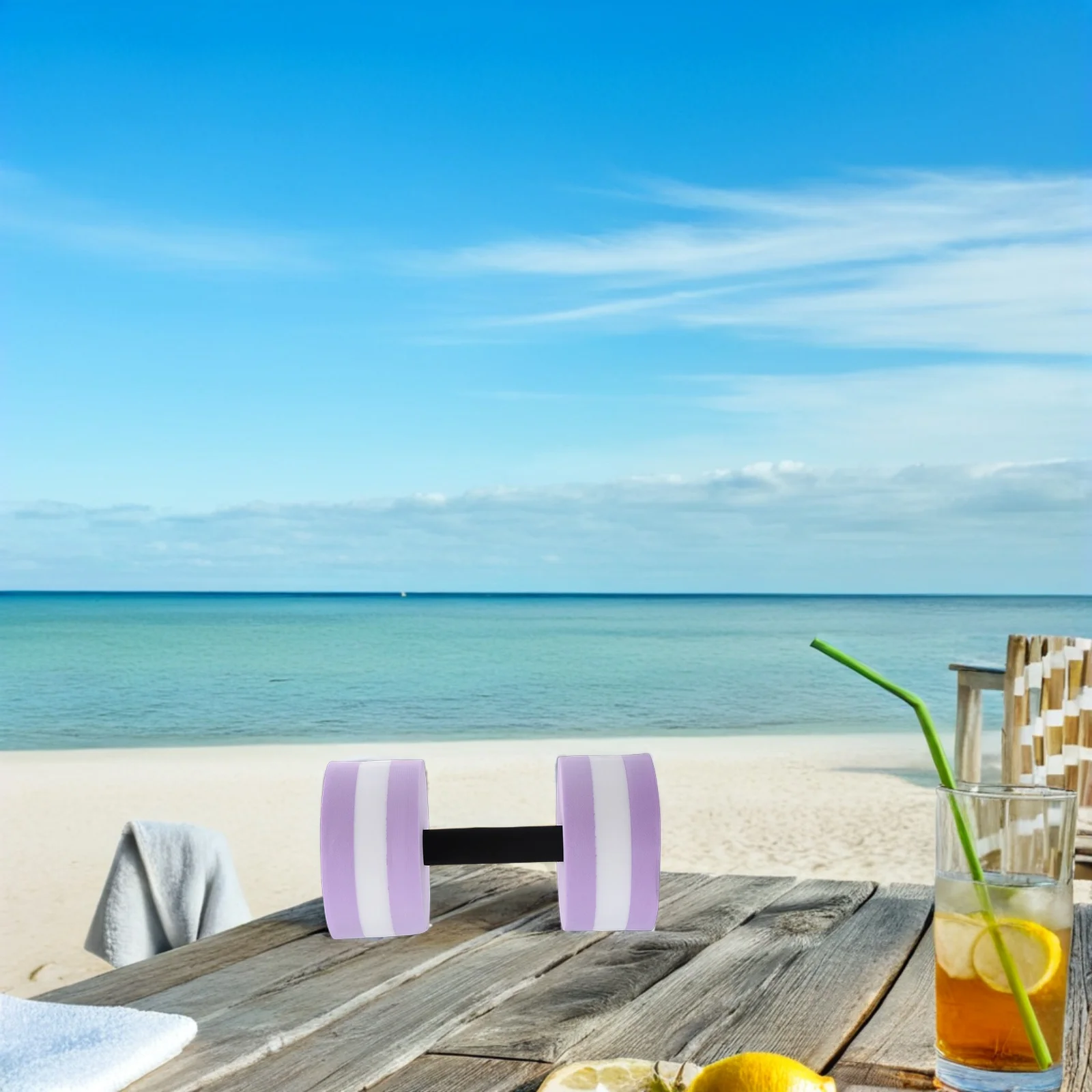 1pc Eva Water Aerobics Dumbbells Resistance Training Equipment Aqua Fitness Supplies Buoyant Lightweight Exercise Dumbbell For 
1pc Eva Water Aerobics Dumbbells Resistance Training Equipment Aqua Fitness Supplies Buoyant Lightweight Exercise Dumbbell For