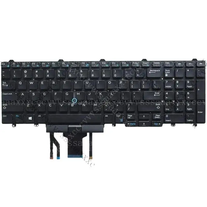 Клавиатура и США с подсветкой для Dell Latitude E5550 E5570 5550 5580 5590 5591 Precision 3510 3520 7510 7520 7710 7720 == #
Клавиатура и США с подсветкой для Dell Latitude E5550 E5570 5550 5580 5590 5591 Precision 3510 3520 7510 7520 7710 7720 == #