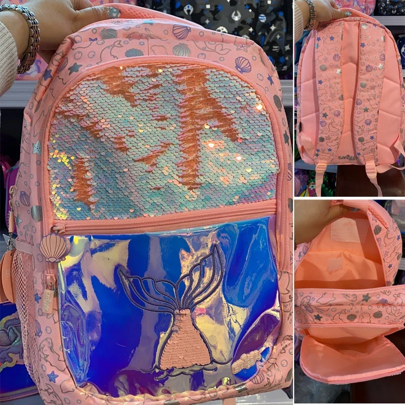 Австралийская классическая сумка Smiggle, милый женский рюкзак, Детская сумка через плечо, коробка для ручек, школьные принадлежности, подарок на день рождения для девочек
Австралийская классическая сумка Smiggle, милый женский рюкзак, Детская сумка через плечо, коробка для ручек, школьные принадлежности, подарок на день рождения для девочек