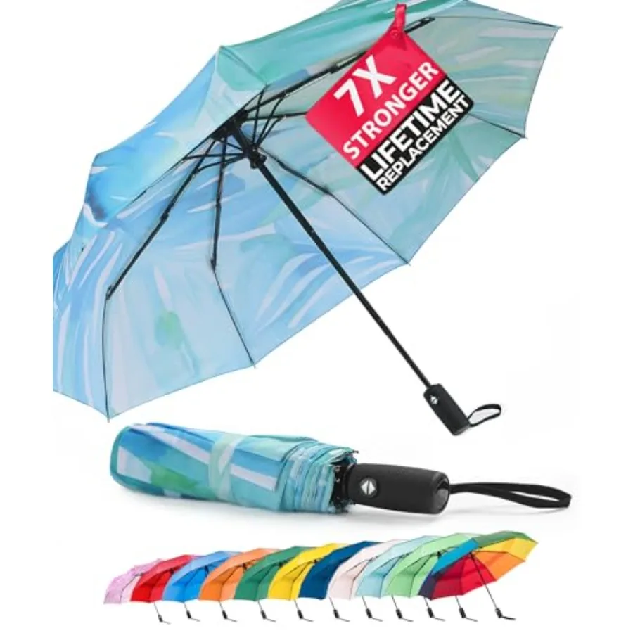 Mr. Pen- Windproof Travel Umbrella, Small Water-Resistant Automatic Folding Umbrella for Rain and Sun, Light, Compact and Porta
Mr. Pen- Windproof Travel Umbrella, Small Water-Resistant Automatic Folding Umbrella for Rain and Sun, Light, Compact and Porta