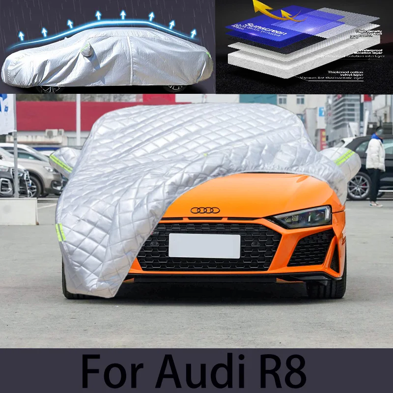 For Audi R8 Car hail protection cover Auto rain protection scratch protection paint peeling protection car clothing
For Audi R8 Car hail protection cover Auto rain protection scratch protection paint peeling protection car clothing