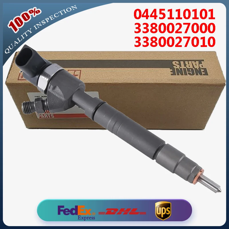 0445110101 3380027000 3380027010 Diesel Common Rail Injectors Suitable for Hyundai Accent Elantra and Kia
0445110101 3380027000 3380027010 Diesel Common Rail Injectors Suitable for Hyundai Accent Elantra and Kia