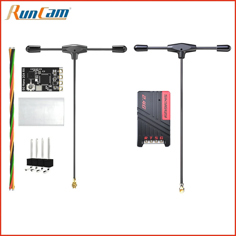 Приемник RunCam SkyGuy Nano/Max 2.4ГГц ExpressLRS ELRS
Приемник RunCam SkyGuy Nano/Max 2.4ГГц ExpressLRS ELRS