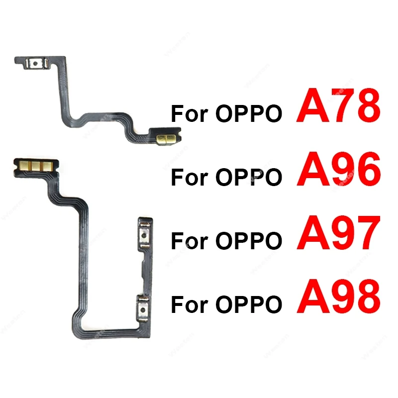 For OPPO A78 A96 A97 A98 4G 5G On OFF Power Volume Side Button Keys Flex Cable Replacement Repair Parts
For OPPO A78 A96 A97 A98 4G 5G On OFF Power Volume Side Button Keys Flex Cable Replacement Repair Parts