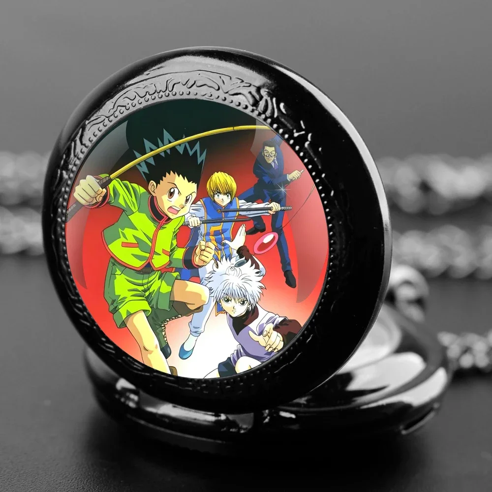HUNTERxHUNTER Дизайн Стеклянный Купол Кварцевая Цепочка Карманные Часы с Арабскими Цифрами Циферблат Женщины Мужчины Ожерелье Подвеска Часы Подарок Для Дети
HUNTERxHUNTER Дизайн Стеклянный Купол Кварцевая Цепочка Карманные Часы с Арабскими Цифрами Циферблат Женщины Мужчины Ожерелье Подвеска Часы Подарок Для Дети