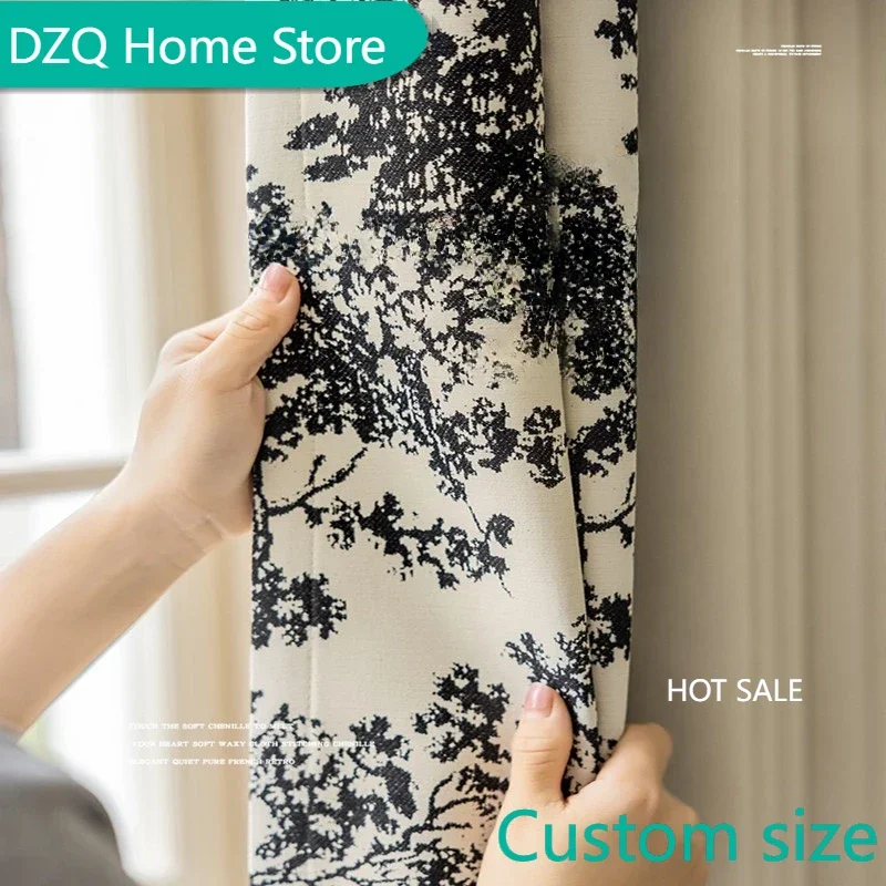 Elegant Retro French Chenille Curtains Cream Colored Patchwork Jacquard Chenille Full Blackout Curtains for Living Room Bedroom
Elegant Retro French Chenille Curtains Cream Colored Patchwork Jacquard Chenille Full Blackout Curtains for Living Room Bedroom