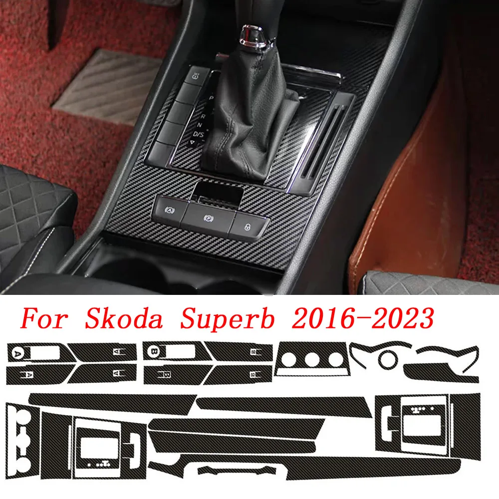 Carbon Fiber For Skoda Superb 2016-2023 Car Film Interior Sticker Center Console Gear Dashboard Air Door Handle Lift Panel
Carbon Fiber For Skoda Superb 2016-2023 Car Film Interior Sticker Center Console Gear Dashboard Air Door Handle Lift Panel