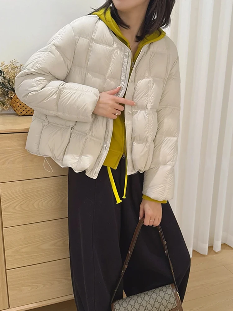 Women's down Cotton Jaet ort Winter Thiened Warm Loose High-End Bread Sle Coat Korean Version Comfortable Fit
Women's down Cotton Jaet ort Winter Thiened Warm Loose High-End Bread Sle Coat Korean Version Comfortable Fit