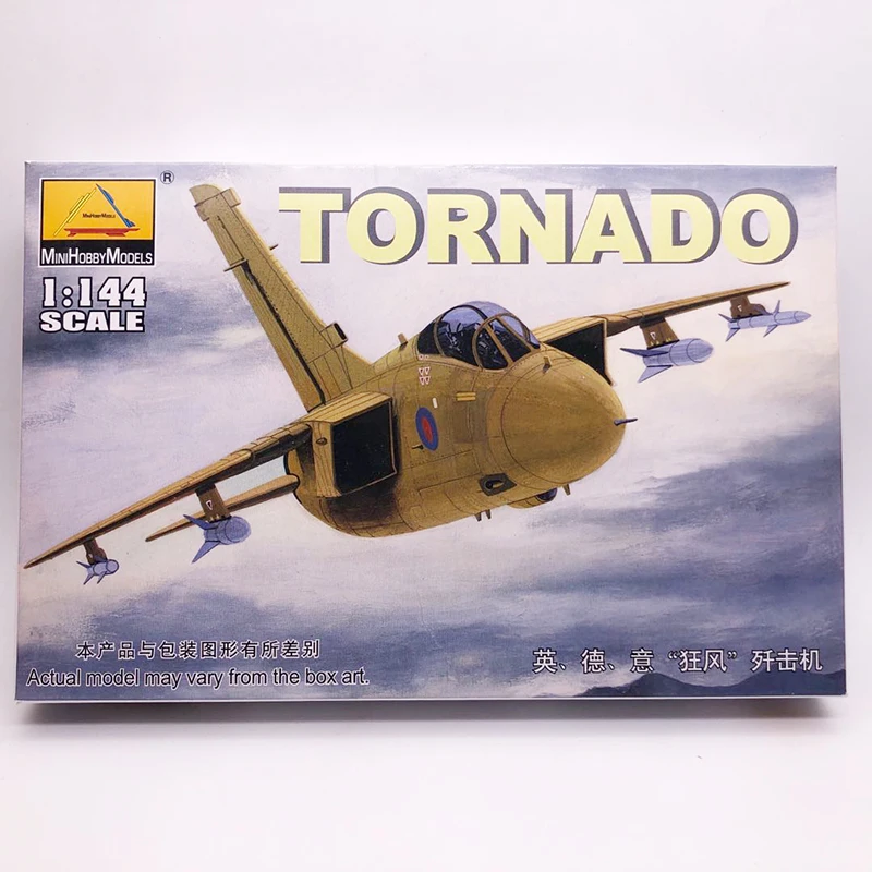 Модель военного самолета-истребителя Tornado (Великобритания/Германия/Италия) в масштабе 1:144 для сборки
Модель военного самолета-истребителя Tornado (Великобритания/Германия/Италия) в масштабе 1:144 для сборки