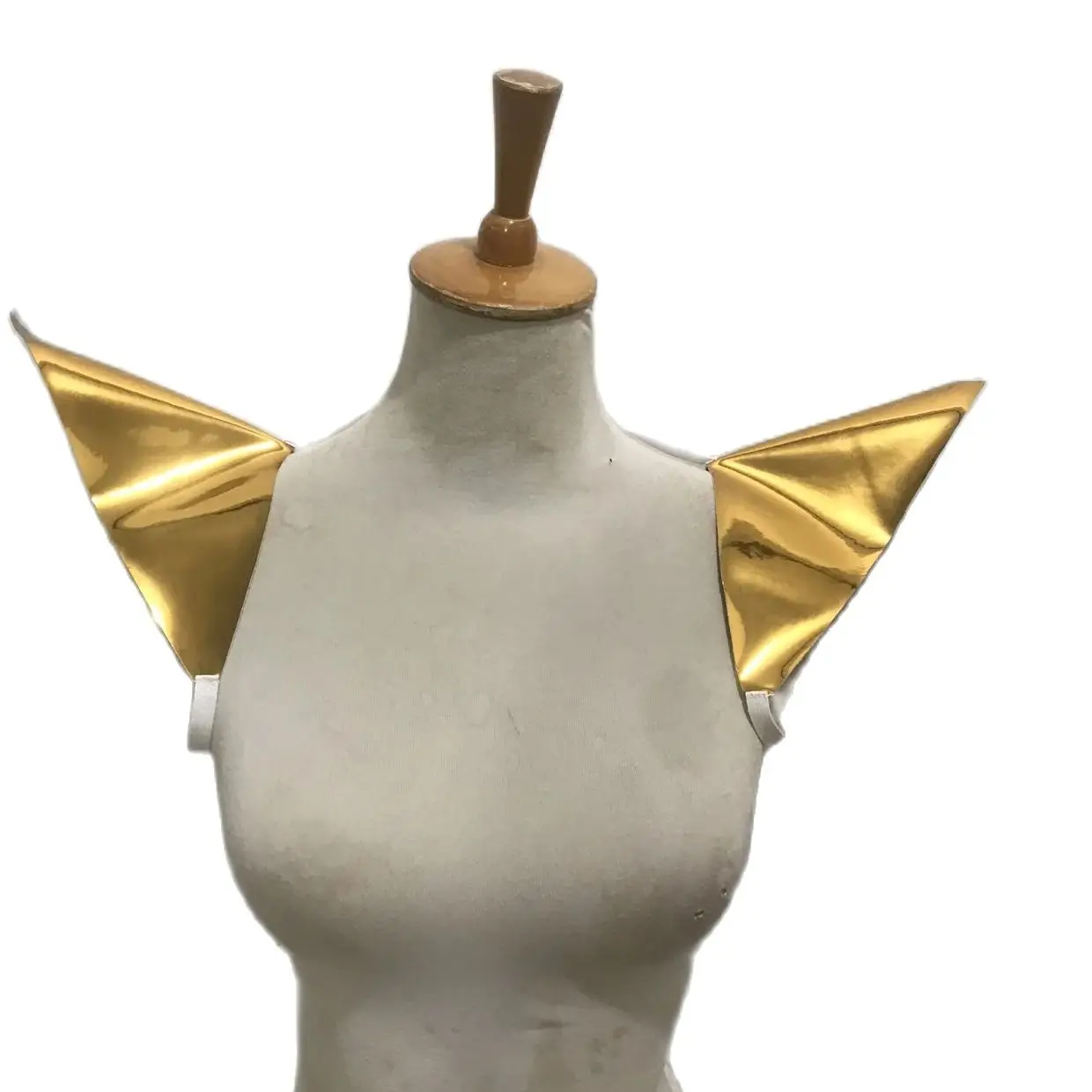 T-stage runway show nightclub party performance super bright patent leather shoulder decorations flying shoulder stage outfit
T-stage runway show nightclub party performance super bright patent leather shoulder decorations flying shoulder stage outfit