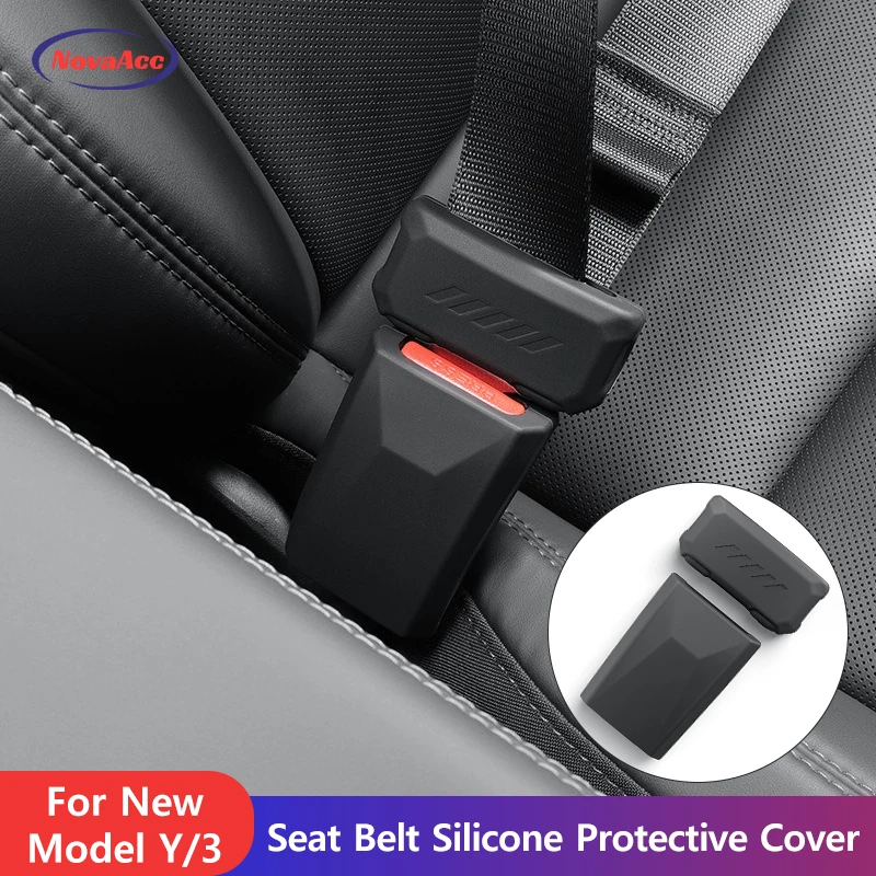 Seat Belt Silicone Protective Cover For Tesla Model Y Juniper 2025 2026 Model 3 Highland 2024 2025 Safety Belt Protective Case
Seat Belt Silicone Protective Cover For Tesla Model Y Juniper 2025 2026 Model 3 Highland 2024 2025 Safety Belt Protective Case