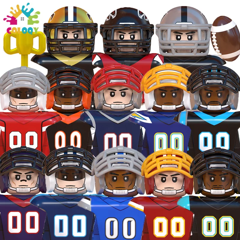 Kids Toys Rugby Sport Star Building Blocks American Football Player Mini Action Figures Golden Cup Toys For Boys Christmas Gifts
Kids Toys Rugby Sport Star Building Blocks American Football Player Mini Action Figures Golden Cup Toys For Boys Christmas Gifts