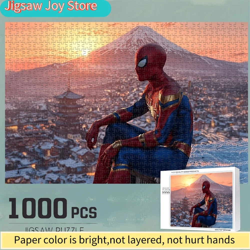 Authorized Marvel, Themed Around The Classic Spider- Comic And Movie Character, Jigsaw Puzzle, Suitable for Office Desktop,
Authorized Marvel, Themed Around The Classic Spider- Comic And Movie Character, Jigsaw Puzzle, Suitable for Office Desktop,